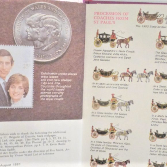 DIANA The Peoples Princess VHS & 1st Printing 1981 ROYAL Wedding Lady Bird Book - Picture 4 of 7